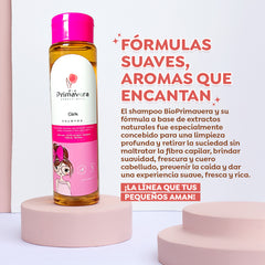 Girls Shampoo with Onion Extract, Keratin, Panthenol, and Argan Oil. Salt & Paraben Free. 13.52 oz