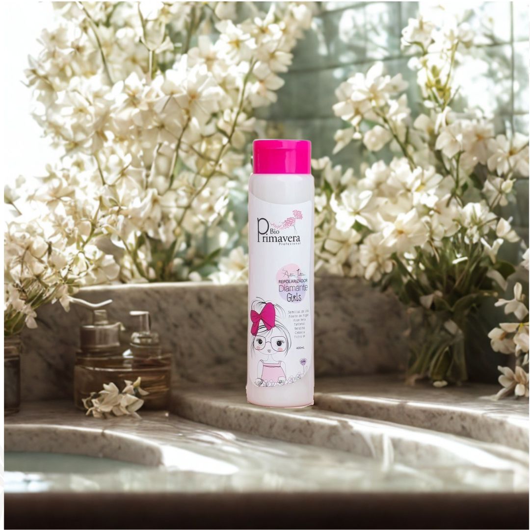 Kit Trio Girl's; Shampoo Grils, Repolarizador & Desenredante Capilar