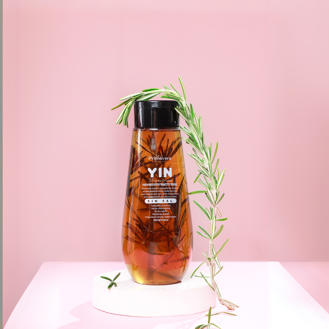 Yin Shampoo with Rosemary, Onion and Biotin Extracts