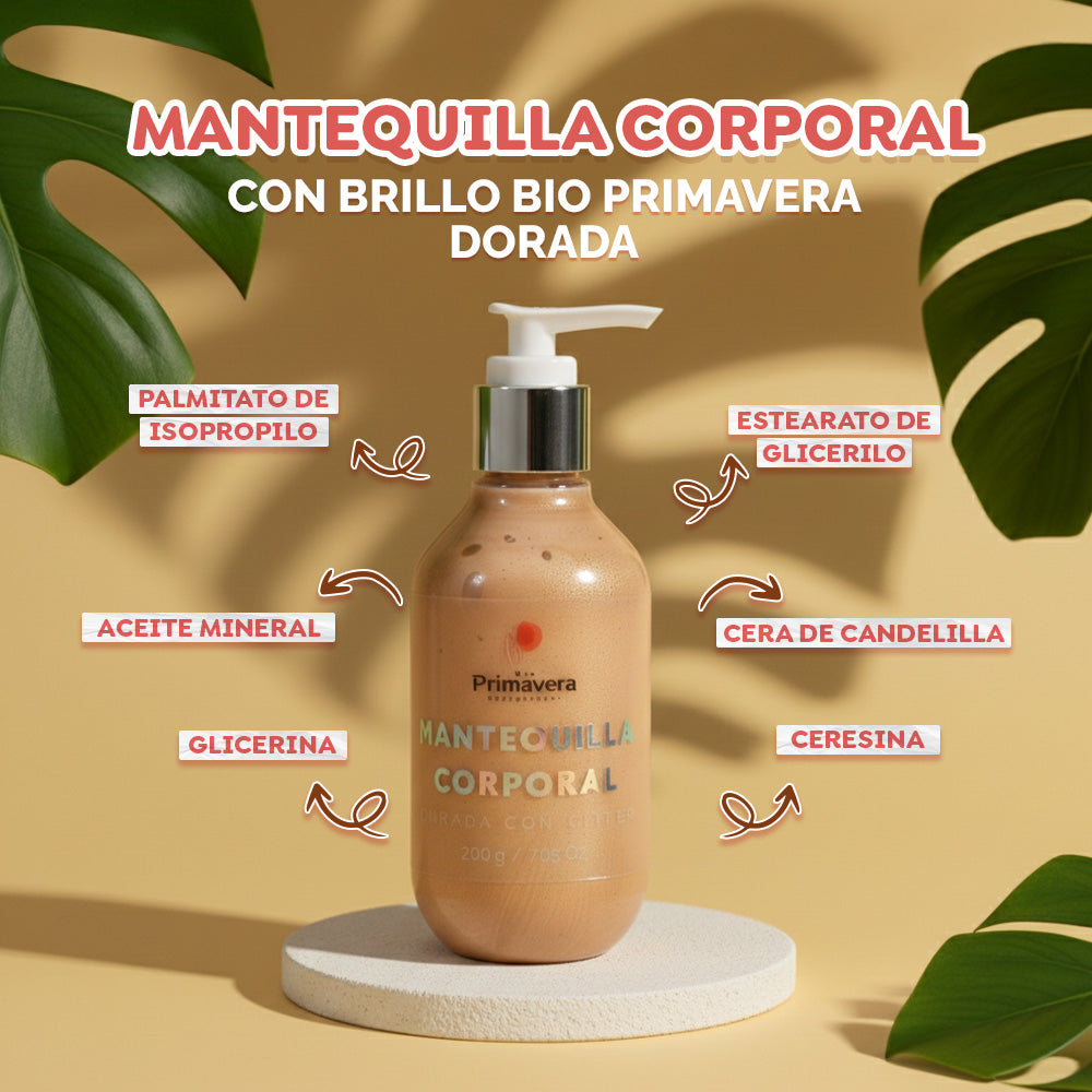 Mantequilla Corporal Bio Primavera Dorada