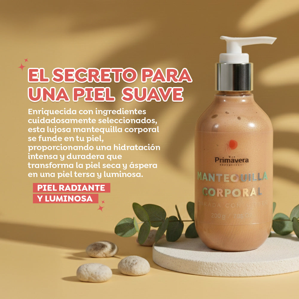 Mantequilla Corporal Bio Primavera Dorada