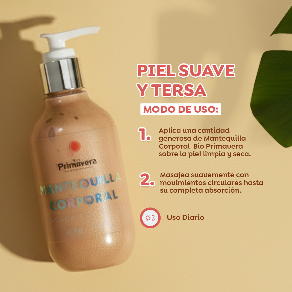 Mantequilla Corporal Bio Primavera Dorada